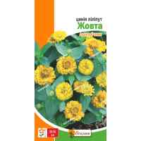 Семена цинии лилипут Желтая 0.5 г. Семена цинии лилипут Желтая 0.5 г.