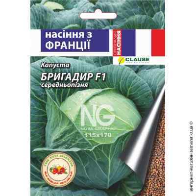 Капуста Бригадир F1 20 шт.