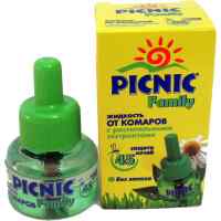 Жидкость от комаров Picnic Family 45 ночей