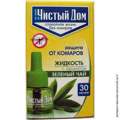 Рідина від комарів 30 ночей "Чистий Дім" зелений чай