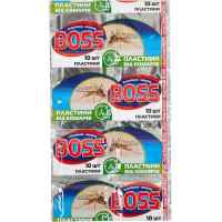Пластины от комаров Boss 10 шт. 