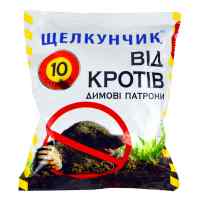 Щелкунчик дымовая шашка от кротов 10 штук