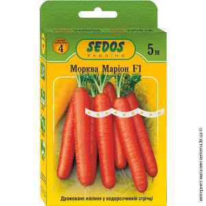 Семена на ленте морковь Марион F1 5 м.