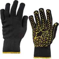 Перчатки с ПВХ черные Звезда