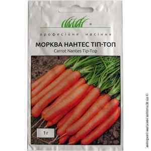 Семена моркови Нантес Тип-Топ 1 г.