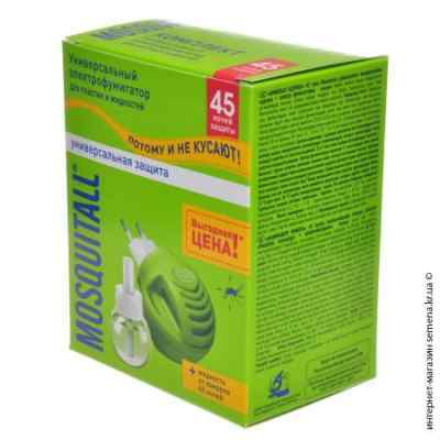 Набір Mosquitall 45 ночей фумігатор+рідина