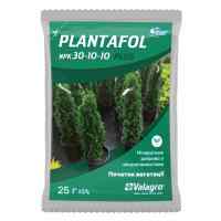 Plantafol минеральное удобрение с микроэлементами NPK 30-10-10 25 г. Начало вегетации