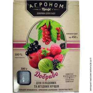 Удобрение для плодовых и ягодных кустов Агроном, 300 г. Удобрение для плодовых и ягодных кустов Агроном, 300 г.