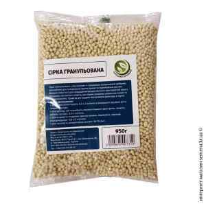 Сірка з бентонітом гранульована 950 г.